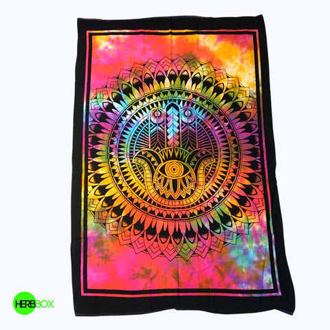 herbbox wall hanging tapestry hand of god buy now