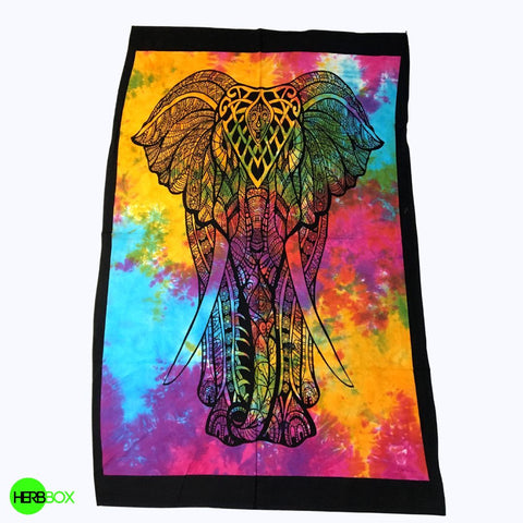 Indian tusk wall hanging tapestry now available on Herbbox India