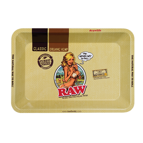 Raw girl Mini Rolling Tray 