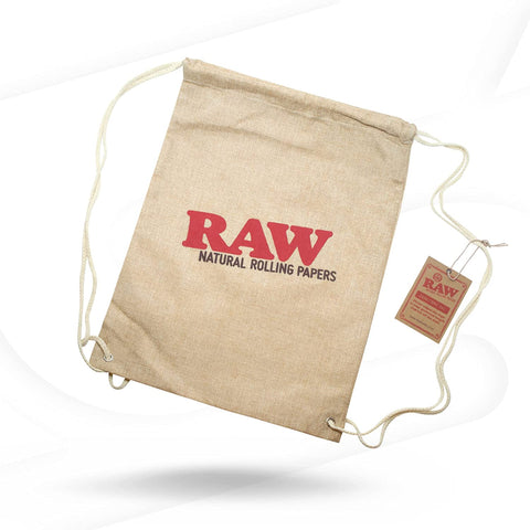 Raw Tan Drawstring bag now available on Herbbox India 