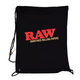 Raw Black Drawstring bag now available on Herbbox India 