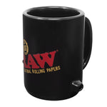 Raw wake up and bake up mug for stoners available on herbbox India