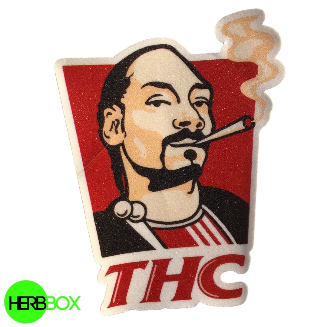 snoop dogg trippy sticker herbbox India