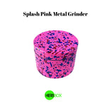 Splash Pink -  Metal Crusher/Grinder ( 4 Part ) now available on herbbox India