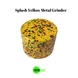 Splash Yellow - Metal Crusher/Grinder ( 4 Part ) now available on herbbox India